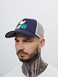 Бейсболка AMERICAN NEEDLE арт. 44890A-WOODSTK Woodstock Riptide Valin (темно-синий)
